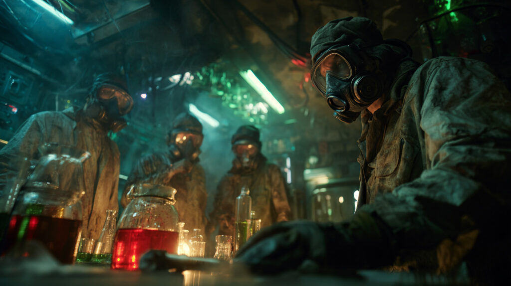 Biohazard Outbreak – portabelt escape room från Gáta Escape